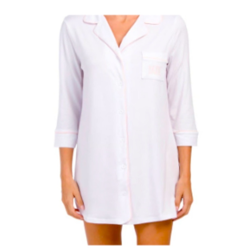 Rae Dunn Bride Pajama Button Down. Size M NWT!!